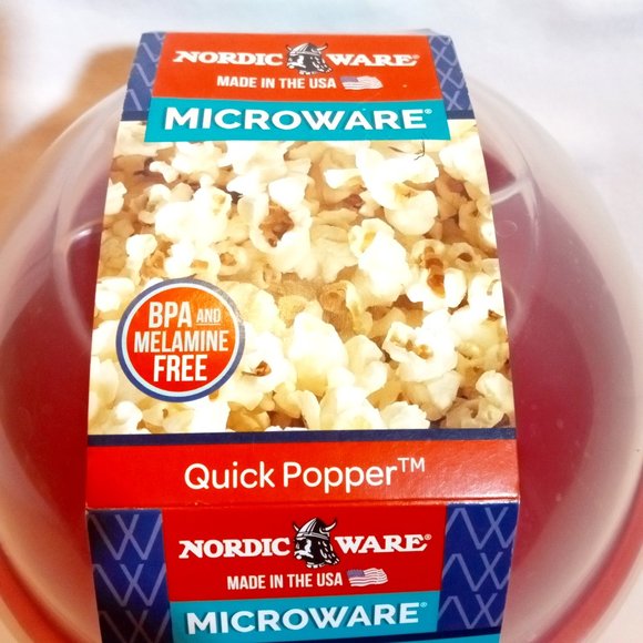NEW Nordic Ware Popcorn Maker BPA & Melamine Free - Picture 1 of 11